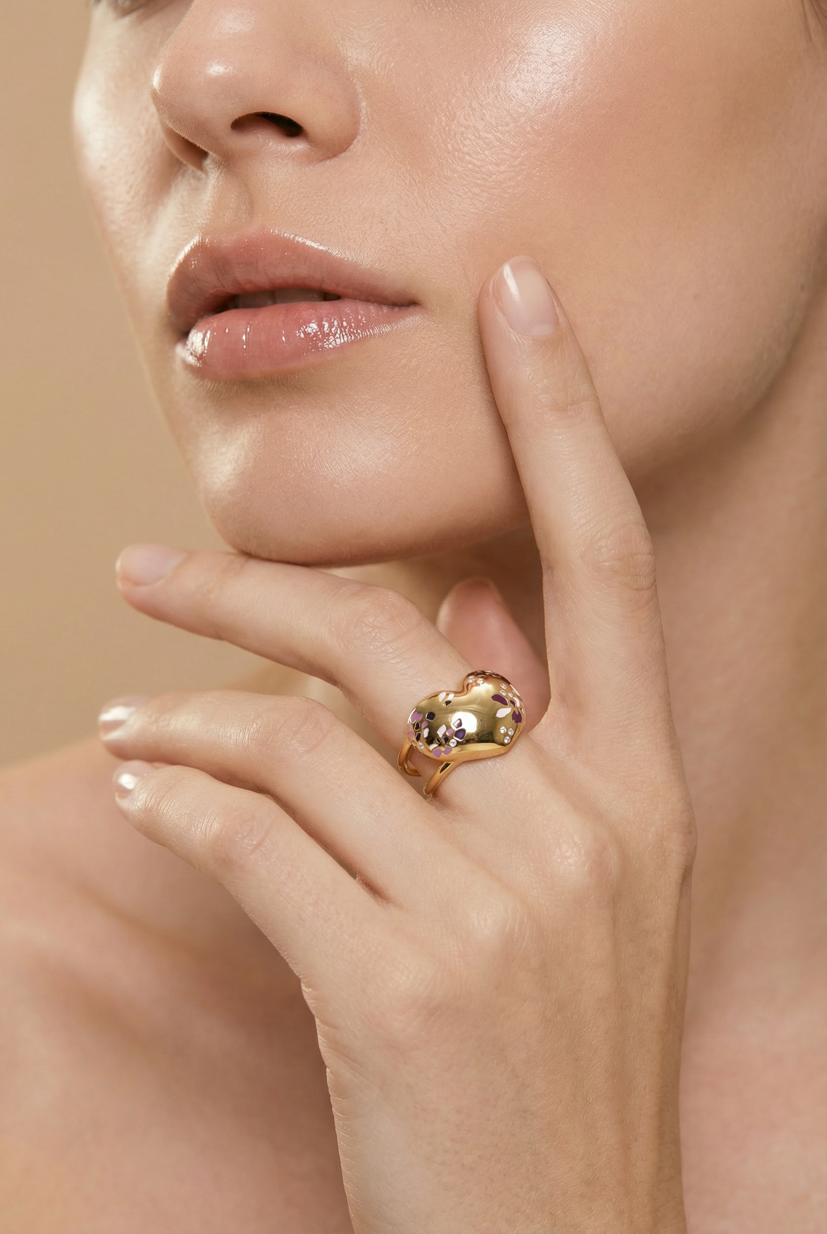 Aria Heart Ring